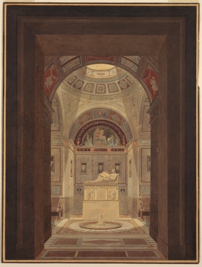 Gravkammaren av Charles Percier