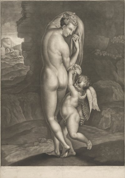 Venus och Amor av Charles Phillips