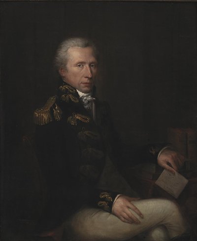 Porträtt av samlarkonsul Hans West av Charles Pièrre Verhulst