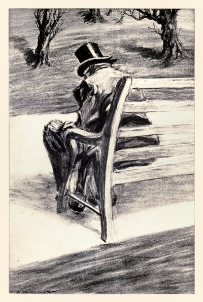 Jag var ännu en gång Edward Hyde" från "Strange Case of Dr Jekyll and Mr Hyde" av Robert Louis Stevenson av Charles Raymond Macauley