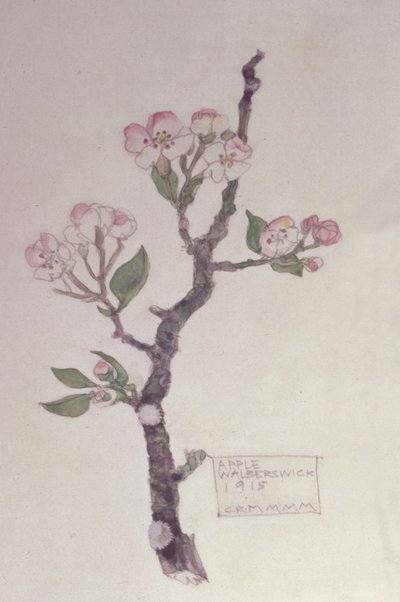 Apple, Walberswick, 1915 (penna och wc) av Charles Rennie Mackintosh