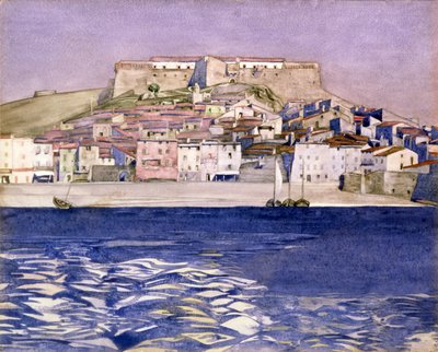 Collioure av Charles Rennie Mackintosh