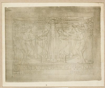 Diploma of Honour", designad för Glasgow School of Art Club, 1894-95 av Charles Rennie Mackintosh