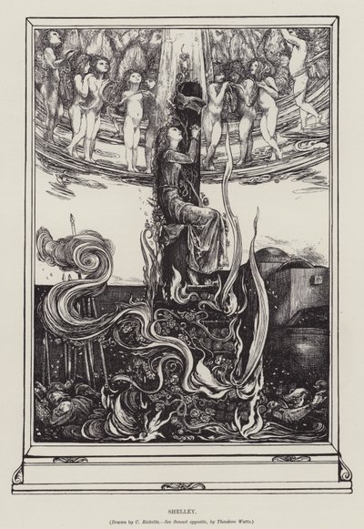 Shelley (litho) av Charles Ricketts