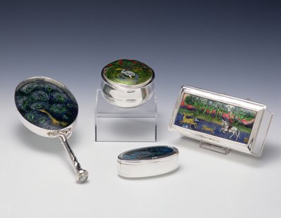 Emaljerat silverarbete, 1901-03 av Charles Robert Ashbee