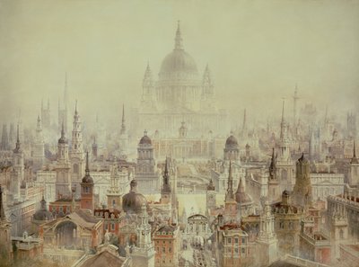 En hyllning till Sir Christopher Wren av Charles Robert Cockerell