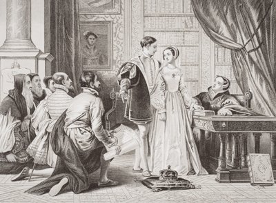 Lady Jane Greys ovilja att acceptera kronan, Sion House, 8 juli 1553, från 