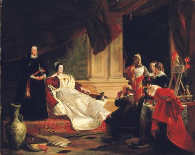 Sancho Panza i hertiginnans lägenhet, 1857 av Charles Robert Leslie