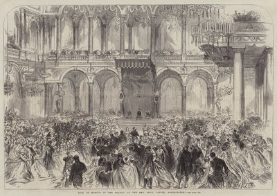 Bal till Sultanens ära, på New India Office, Westminster av Sir John Charles Robinson