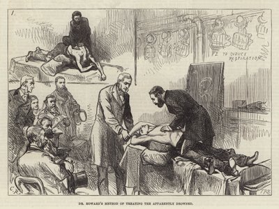 Dr Howards metod för att behandla de som verkar ha drunknat av Sir John Charles Robinson