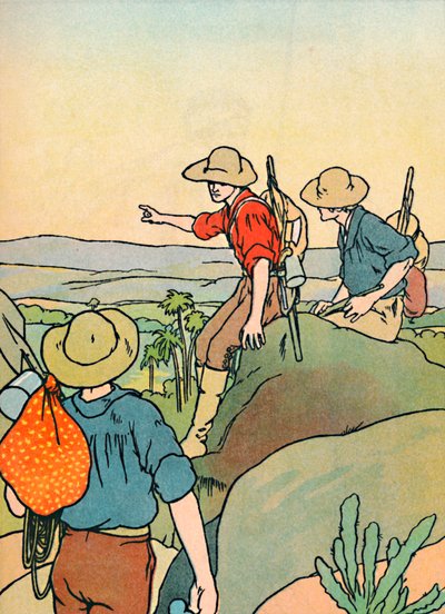 Tidiga nybyggare i Australien, 1912 av Charles Robinson