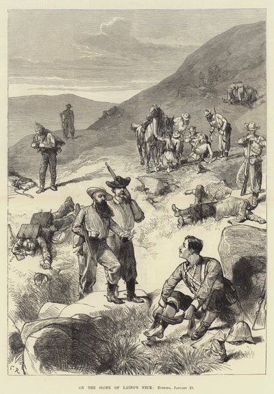 På sluttningen av Laings hals, kväll, 28 januari av Sir John Charles Robinson