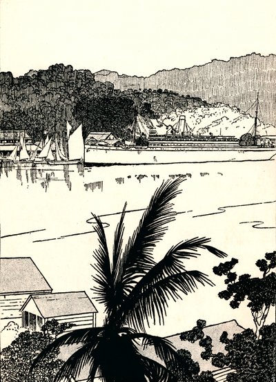 Port Antonio, Jamaica, 1912 av Charles Robinson