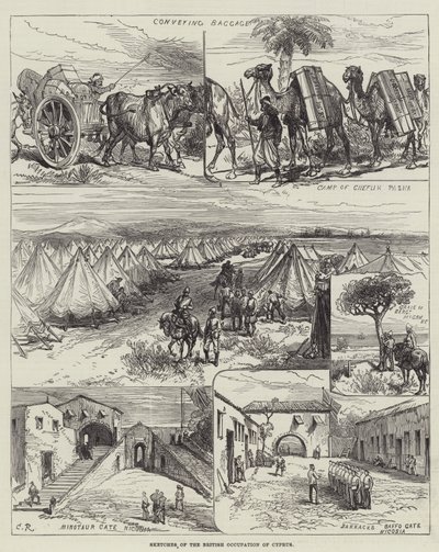 Skisser över den brittiska ockupationen av Cypern av Sir John Charles Robinson