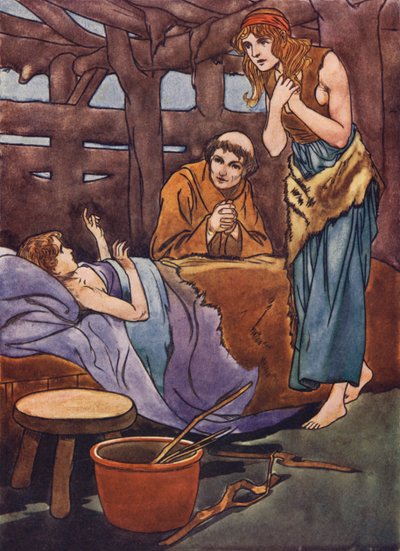 St David och den döde pojken av Charles Robinson