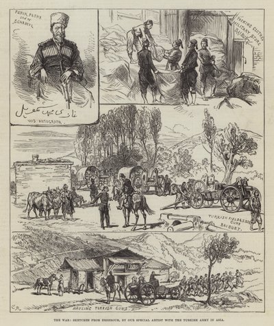 Kriget, skisser från Erzeroum av Sir John Charles Robinson