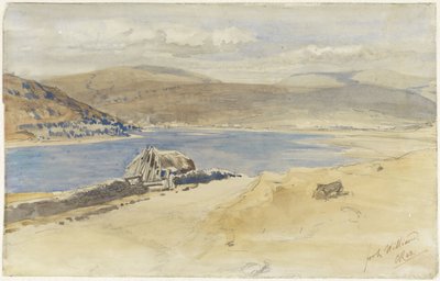 Utsikt över Loch Linnhe vid Fort William, Skottland av Charles Rochussen