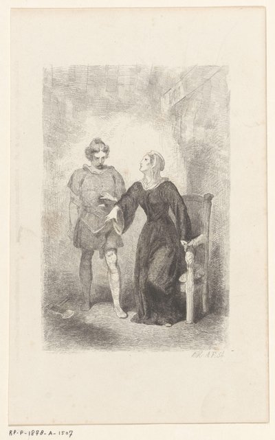 Wilfried med sin mamma av Charles Rochussen