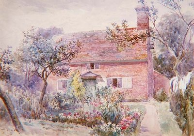 En stuga trädgård av Charles Rowbotham