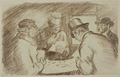 Ett kortspel av Charles Samuel Keene