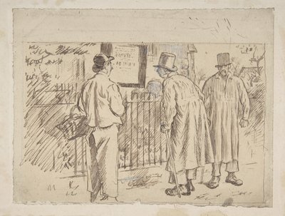 En varg i fårkläder, 1870-1891. av Charles Samuel Keene