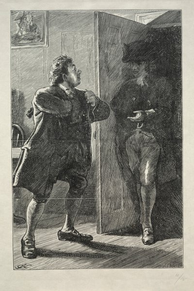 En skådespelares semester, 1867. av Charles Samuel Keene