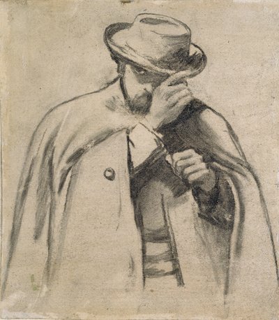 Dante Gabriel Rossetti, c1860-talet av Charles Samuel Keene