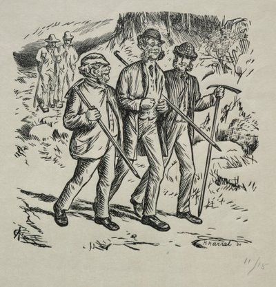 De tre namnen, 1869. av Charles Samuel Keene