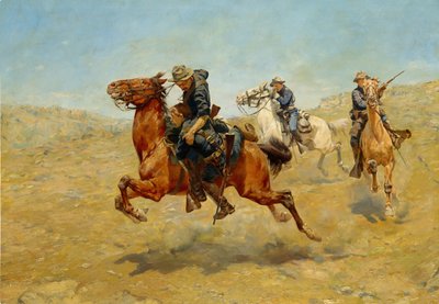 My Bunkie, färdig 1899. av Charles Schreyvogel