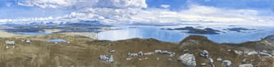 Achiltibuie Panorama, 2011 (olja på duk) av Charles Simpson