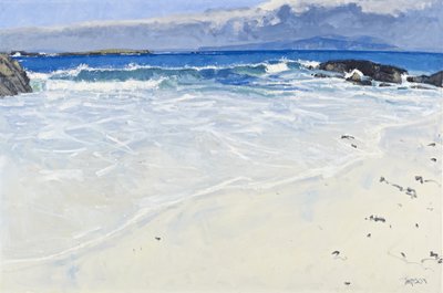 Efter stormen, Iona, 2010 (olja på duk) av Charles Simpson