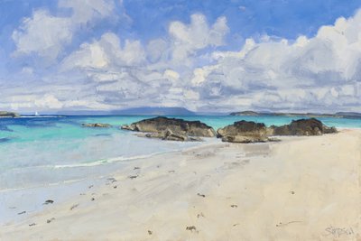 Iona Summer (The Finger), 2015 (olja på duk) av Charles Simpson