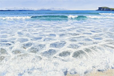 Oldshoremore Sea, 2010 (olja på duk) av Charles Simpson