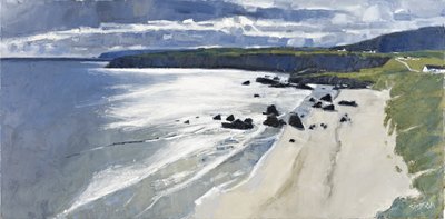 Sango Bay, 2011 (olja på duk) av Charles Simpson