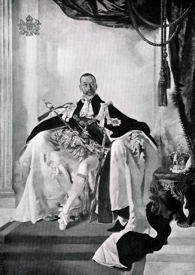 George V, 1924 av Charles Sims