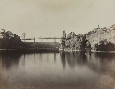 Buttes Chaumont, Paris, ca. 1860-talet. av Charles Soulier