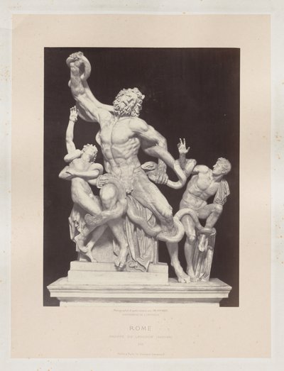 Rom: Laocoon Group (Vatikanen) av Charles Soulier