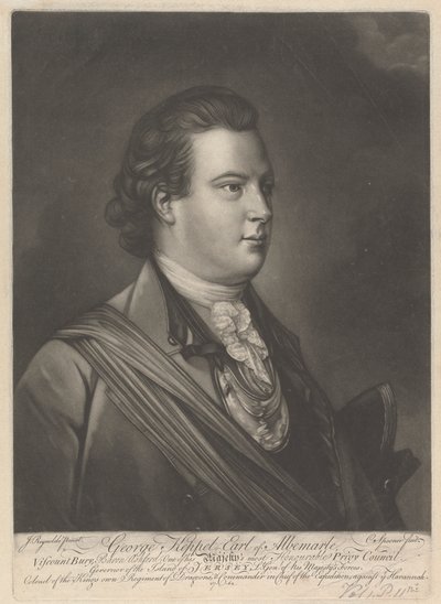 George Kepple, 3:e earl av Albemarle av Charles Spooner