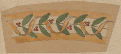 Studera för en gränsdesign av Charles Sprague Pearce
