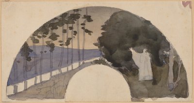 Studera för en valvgång av Charles Sprague Pearce