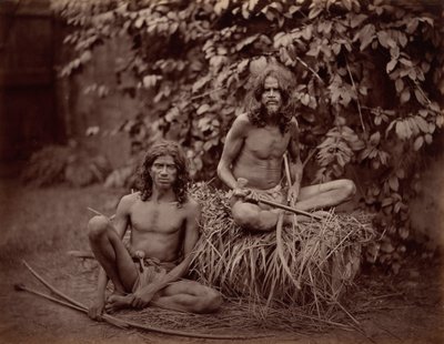 Veddahs, ca. 1870 (foto) av Charles T Scowen & Co