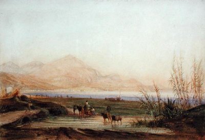 Die Baie des Anges, Nizza von Charles Theodore  Frere