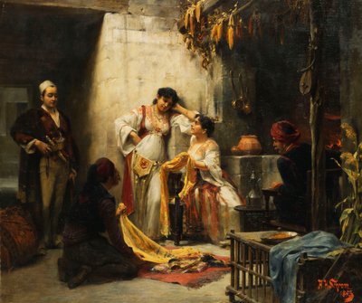 Jerusalem - Jaffe Gate Coast, av Charles Theodore Frere