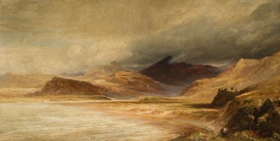 Snowdon från Pernsarn, 1872. av Charles Thomas Burt