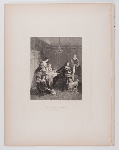 The Attainder of Strafford, efter Leutze av Charles Thomas Burt