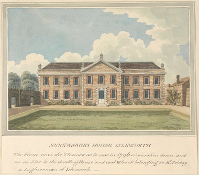 Shrewsbury House, Isleworth, Middlesex av Charles Tomkins
