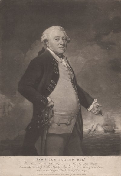 Sir Hyde Parker av Charles Townley