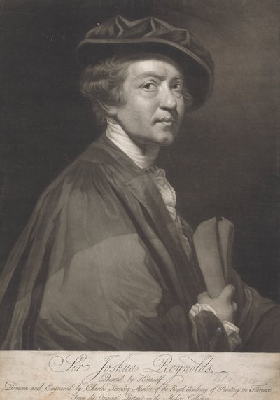 Sir Joshua Reynolds av Charles Townley