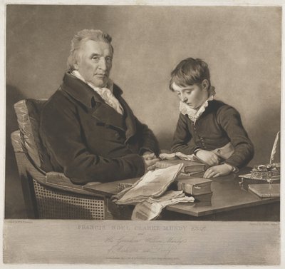 Francis Noel Clark Mundy och hans sonson, William av Charles Turner