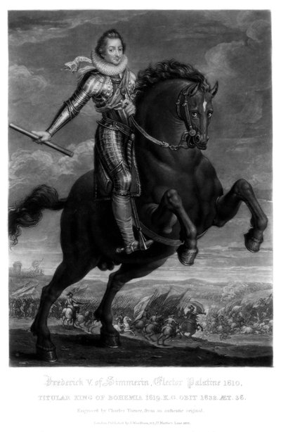 Fredrik V, kurfurst Palantin, 1816. av Charles Turner